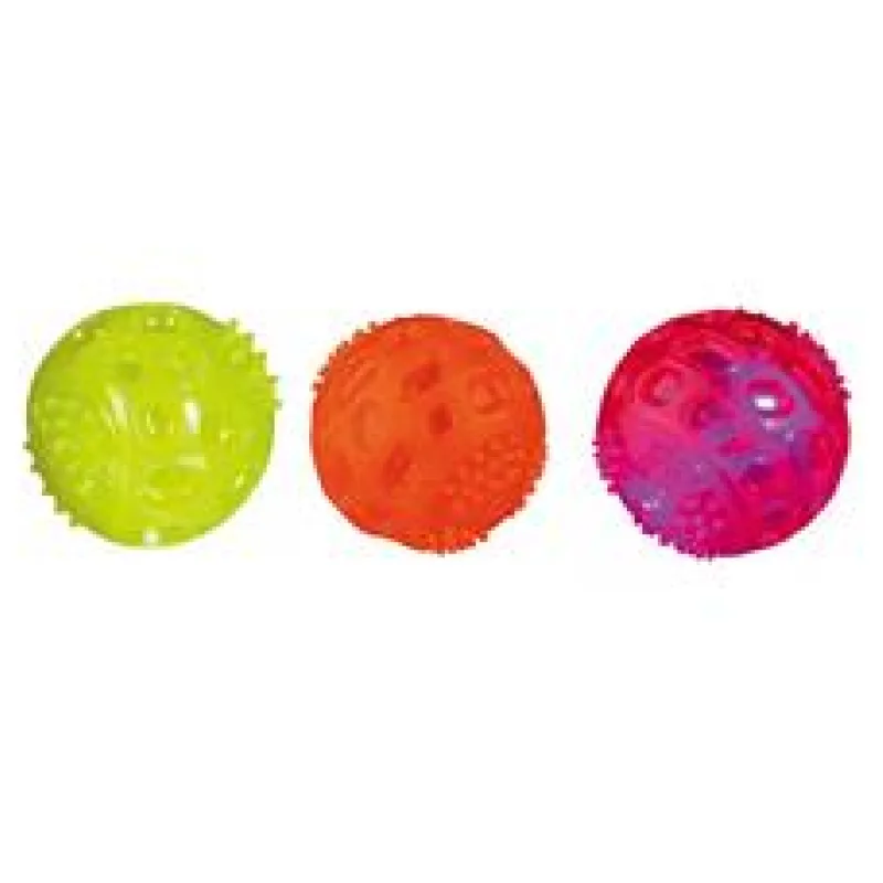 Blikací míček ø 6 cm, bez zvuku, plovoucí (i náhradní míč do 33648) 6 cm náhr. do katapultu