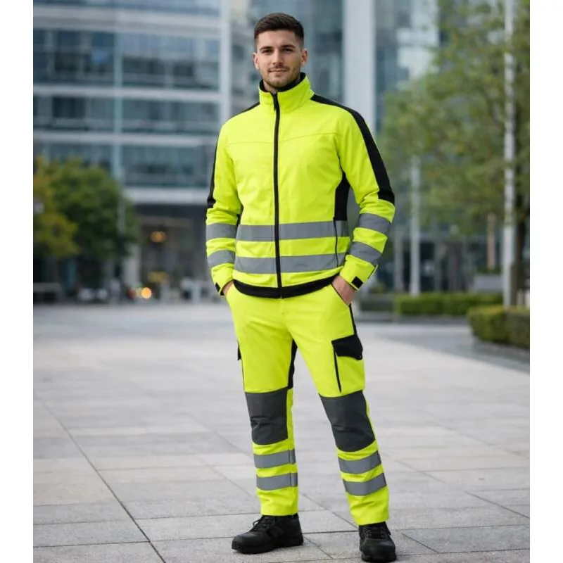 Madeva LOGIC HI-VIS Nepremokavý Set Bunda/Nohavice Yellow/Black