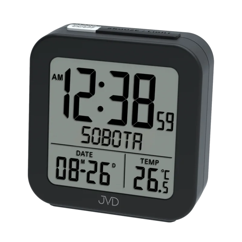 JVD Digitální rádiem řízený budík s češtinou JVD RB9370.2