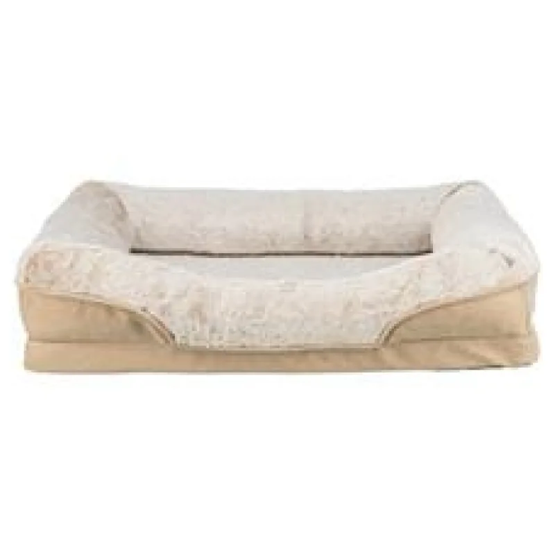 Vital Bed LINO, ortopedický obdélníkový pelech, béžová 110 x 75 cm