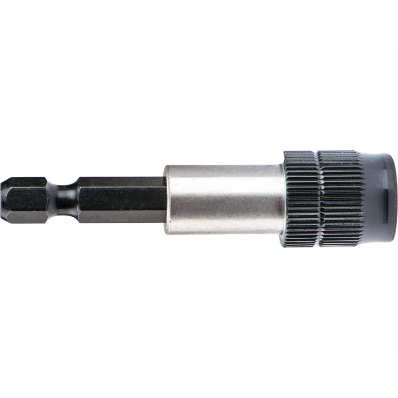 Nadstavec na bity magnetický, 1/4"x60mm, Fix-Clip, CrV, FORTUM