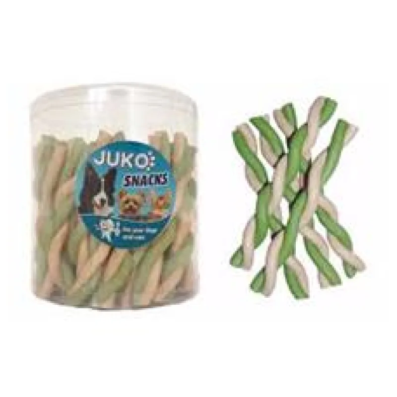 Jerky tyčinka kroucená Vanilka & mint 50ks