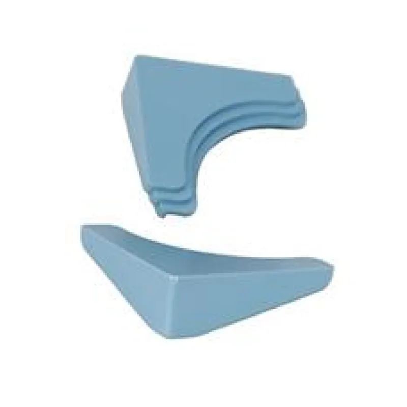 Komponenty PANAS COLOUR plast.rohy ke dnu modrá Zolux 4 ks modrá