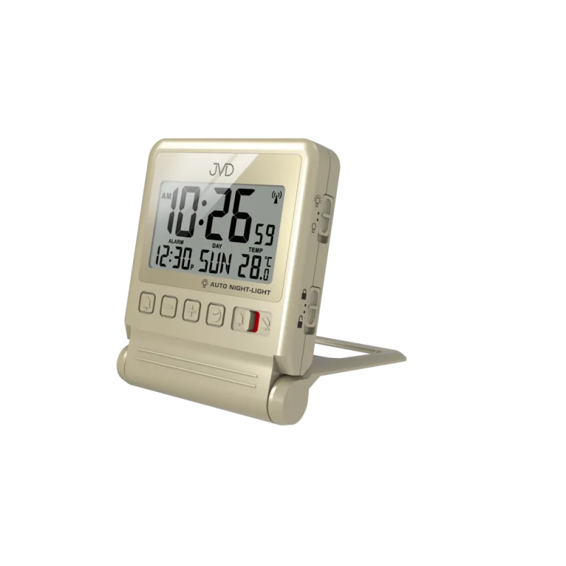 JVD Cestovní skládací digitální rádiem řízený budík JVD RB9391.3