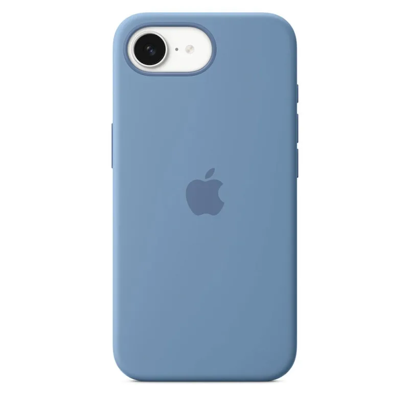 Apple iPhone 16e Silicone Case – Winter Blue MD3Q4ZM/A