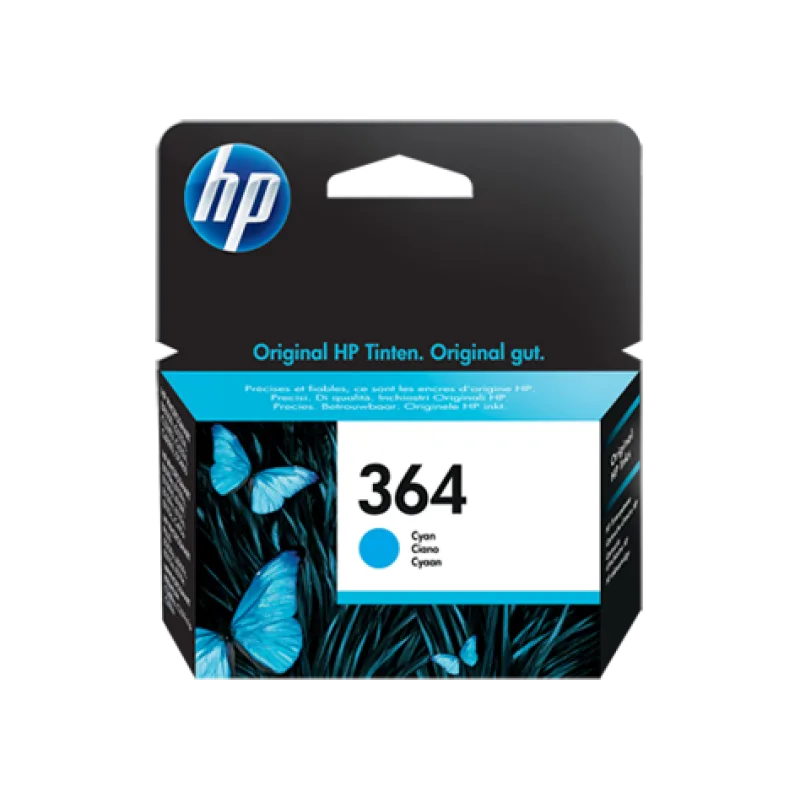 HP 364 Cyan Inkjet Print Cartridge CB318EE#BA3