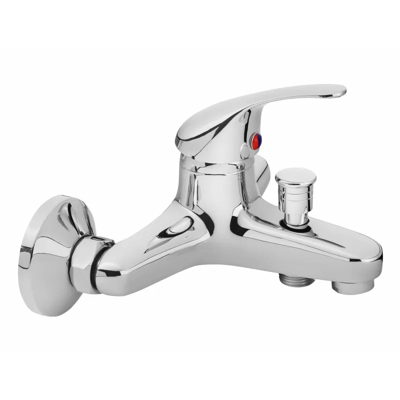 Batéria nástenná vaňová, rozstup 100mm, 100mm, 35mm, chróm, BALLETTO