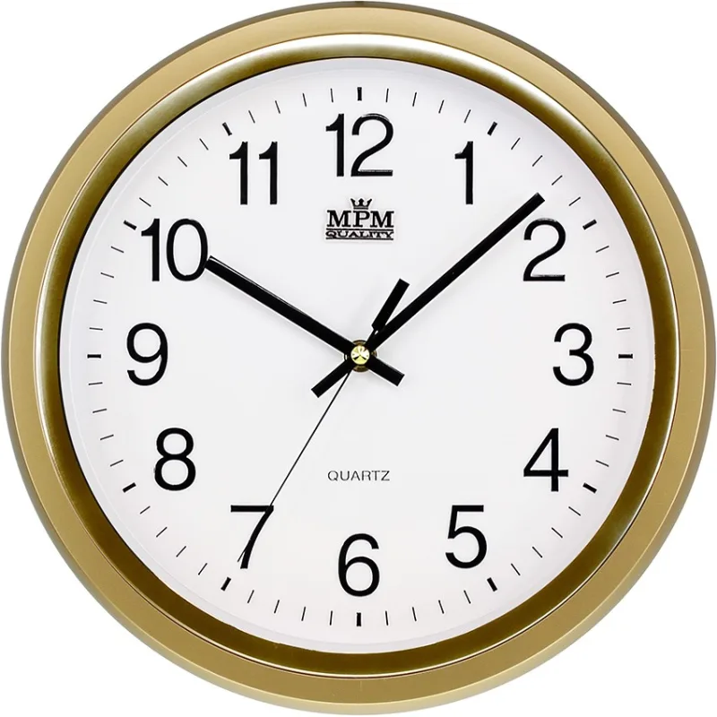 MPM Zlaté kulaté hodiny MPM E01.2927