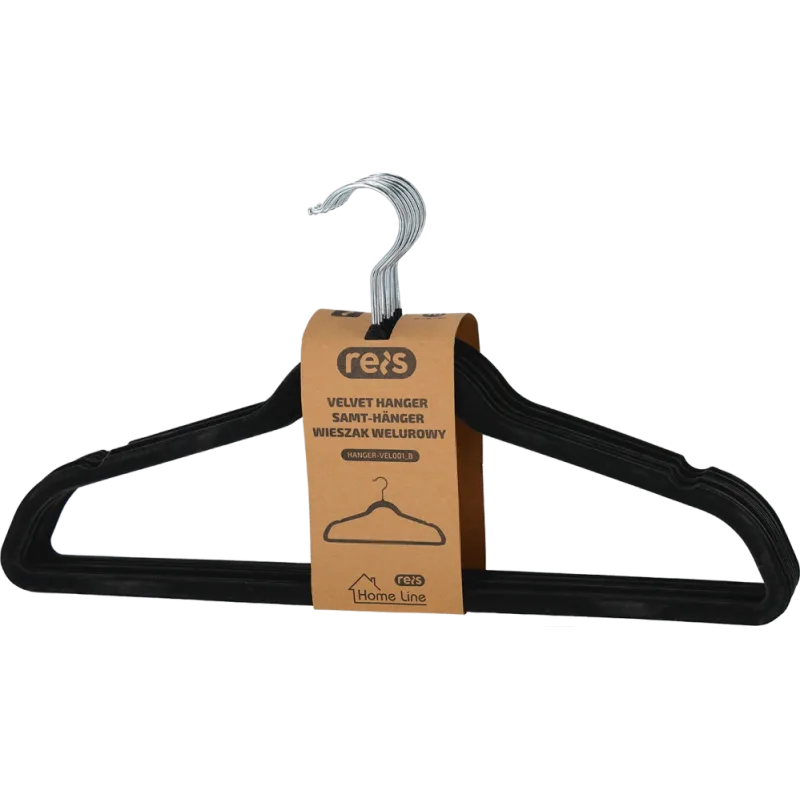 Reis VEL001 Šatníkové ramienko 44,5 cm 10 ks