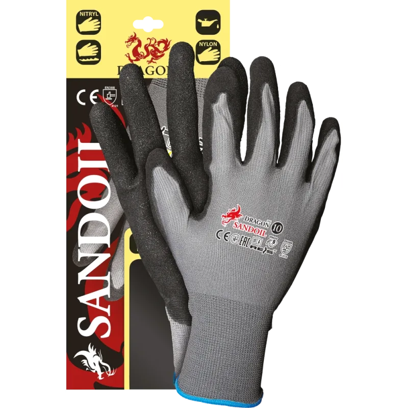 Reis SANDOIL pracovné rukavice 8-11