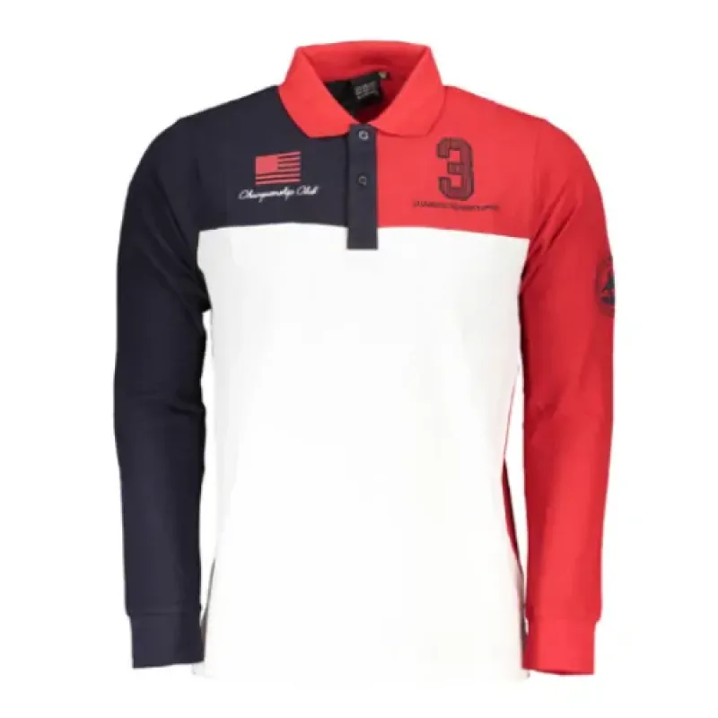 U.S. Grand Polo USP-656 polo tričko červené