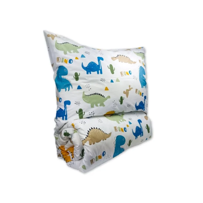 Bavlnené detské obliečky 140x200, 70x90cm Dino