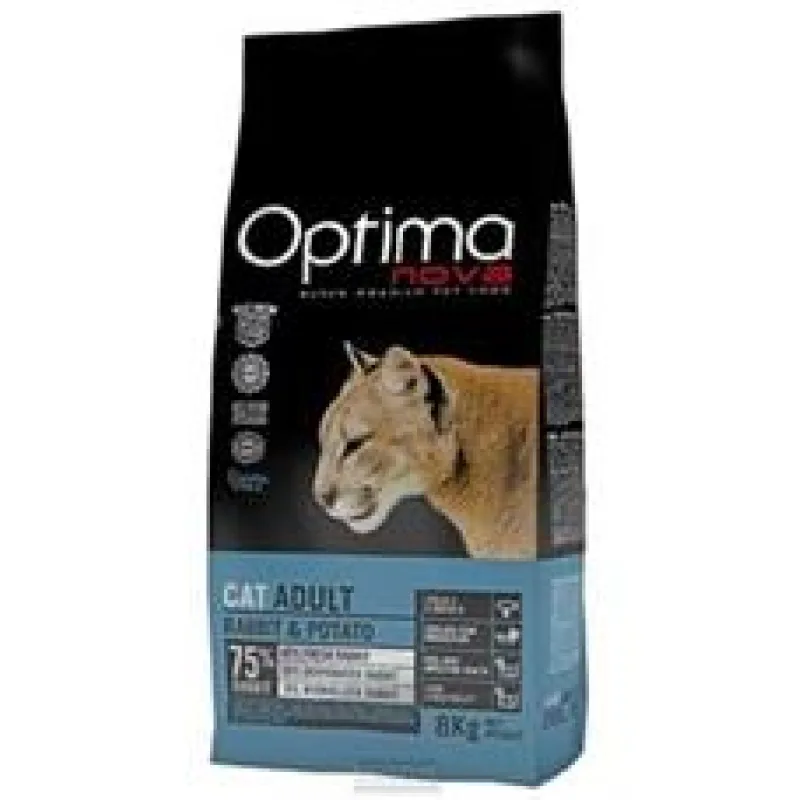 OPTIMAnova Cat GF Adult rabbit 8 kg