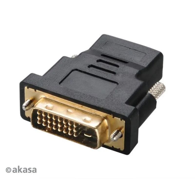 AKASA - DVI-D na HDMI adaptér AK-CBHD03-BKV2