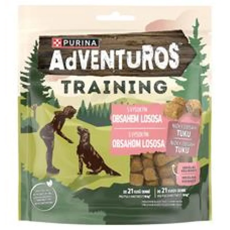 Adventuros snack dog - Training Salmon 115g