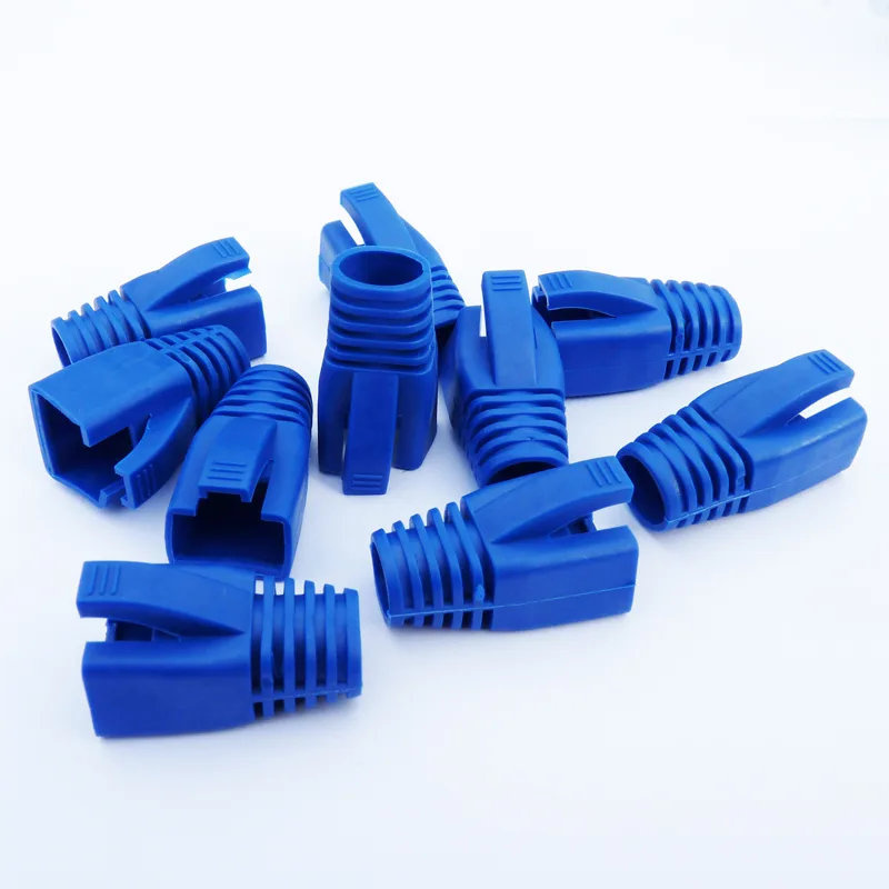 DATACOM krytka pre RJ45 (CAT6A, CAT7) modrý (10ks) 4393