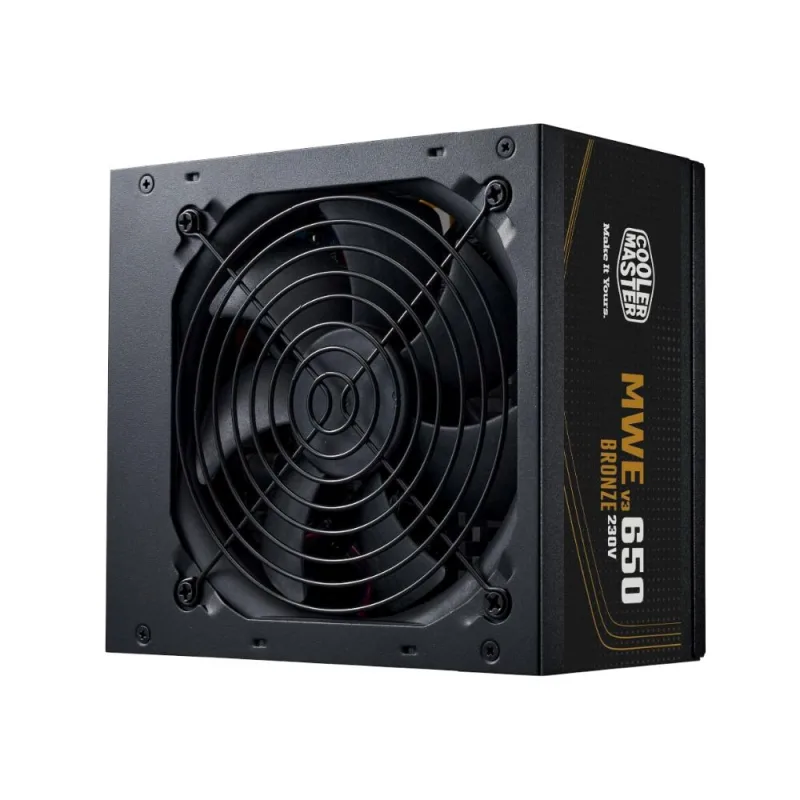Cooler Master zdroj MWE Bronze 650W V3, 120mm, 80+ Bronze MPE-6501…