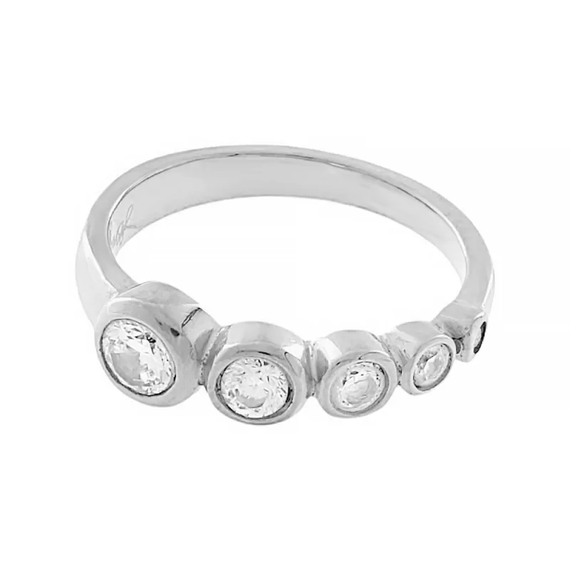 Nerezový prsten 70009 (velikost 56) - stříbrné barvy