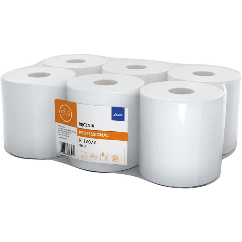 Lamix 3032 R ELLIS 120 m 2V papierové uteráky biele 6 ks