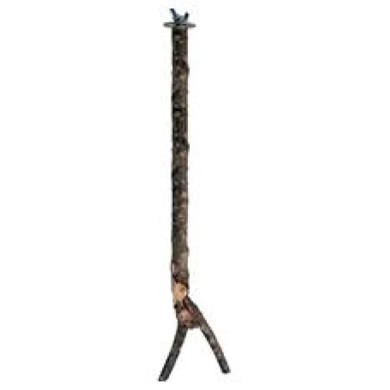 Bidýlko pták přírodní Y s vrutem 40cm Flamingo 1 ks/40 cm