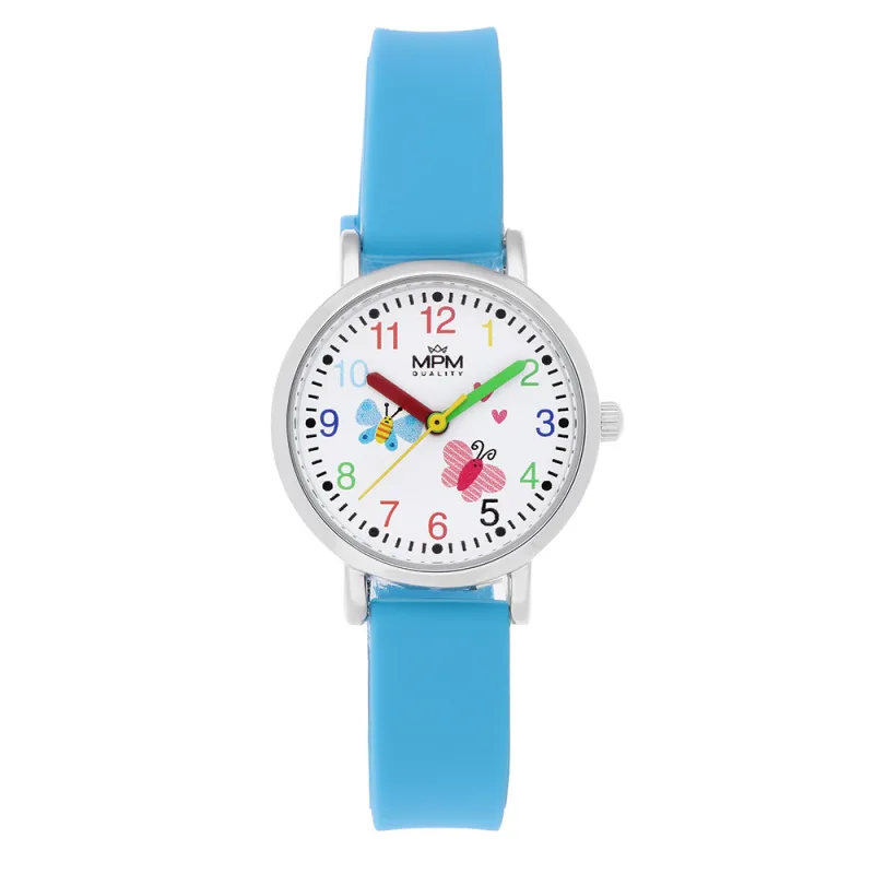MPM Dívčí model dětských MPM hodinek na silikonovém pásku W05M.11335.A