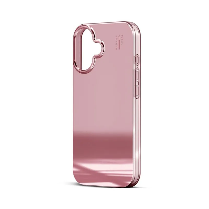iDeal Mirror Case MagSafe iPhone 16 Mirror Rose Pink IDMRCMS-I2461-482