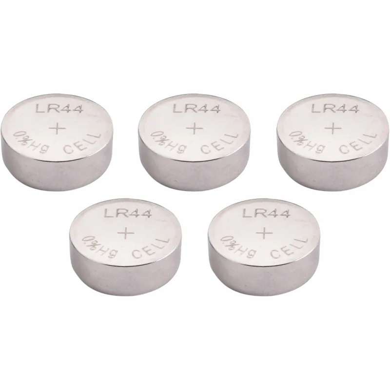 Batéria alkalická 5ks, 1,5V, typ LR44, EXTOL ENERGY