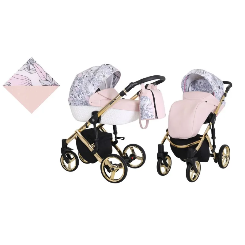 Kočík Kunert Tiaro Premium gold frame 2v1 - 07
