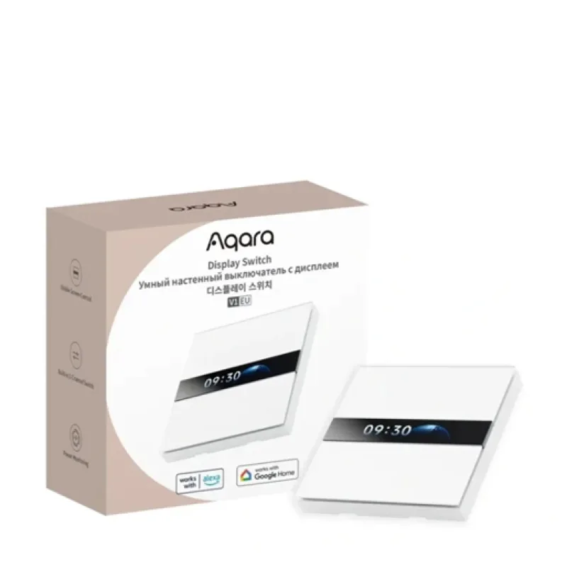 Aqara Smart Home Vypínač s displejom V1 WS-K02D