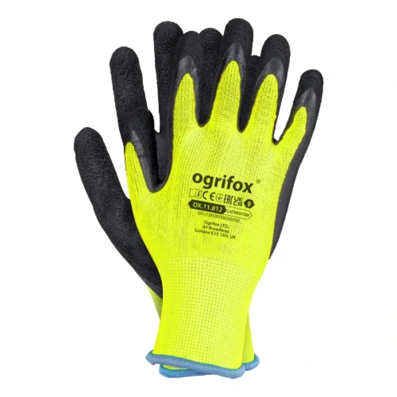 Ogrifox OX-LATEKS FOM Neon Žltá/čierna 7-10
