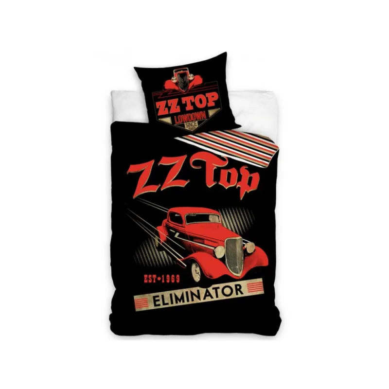 Bavlnené obliečky ZZ Top Eliminator 140x200/70x90 cm