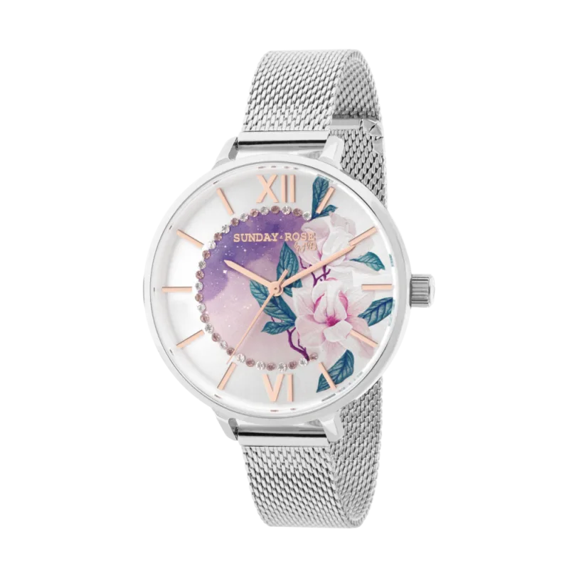 SUNDAY ROSE Dámské luxusní designové hodinky SUNDAY ROSE Day Dream SUN-E09