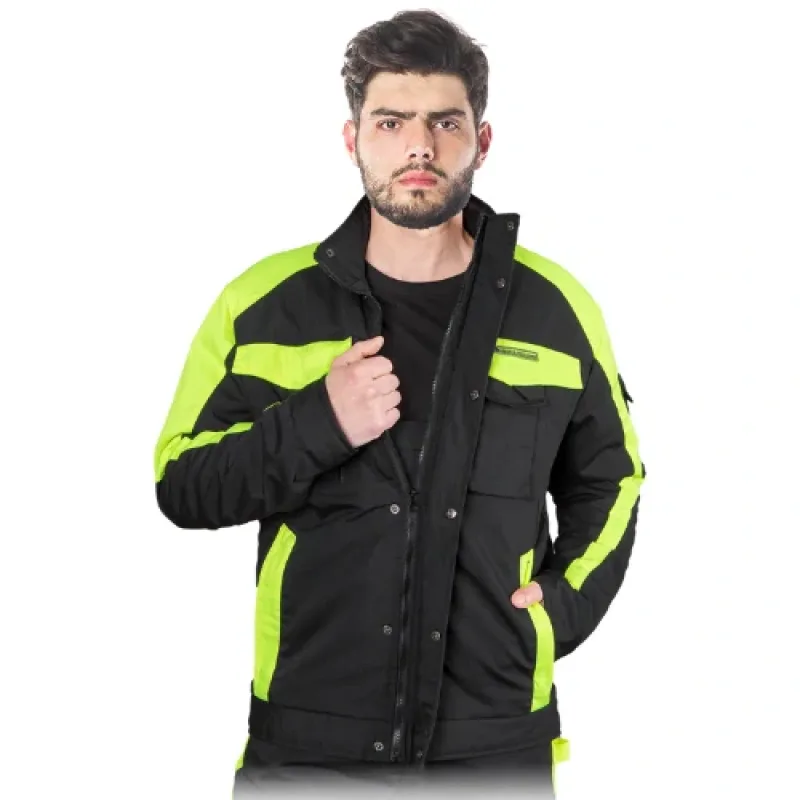 Leber&Hollman TANZO zimná bunda tkaná čierna