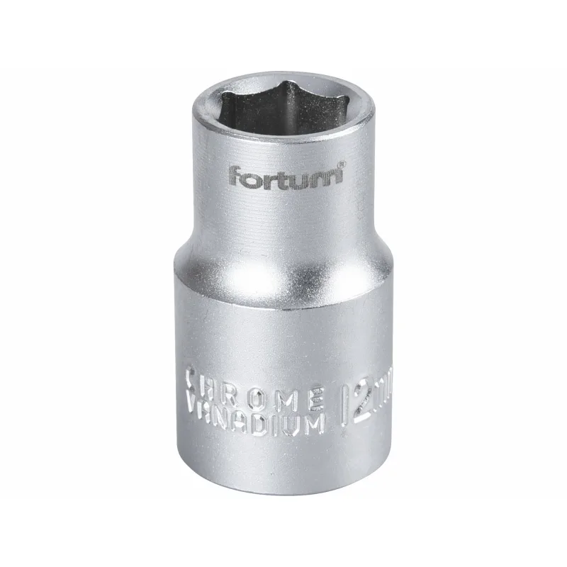 Kľúč nástrčný, 12mm, 1/2”, FORTUM