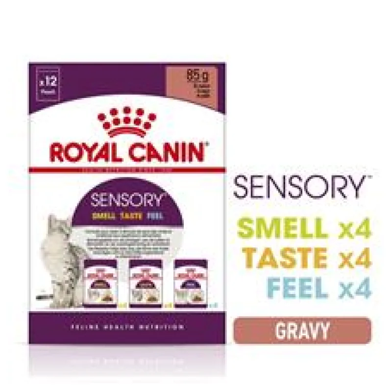 Royal Canin Sensory Pack gravy 3 x 4 x 85 g