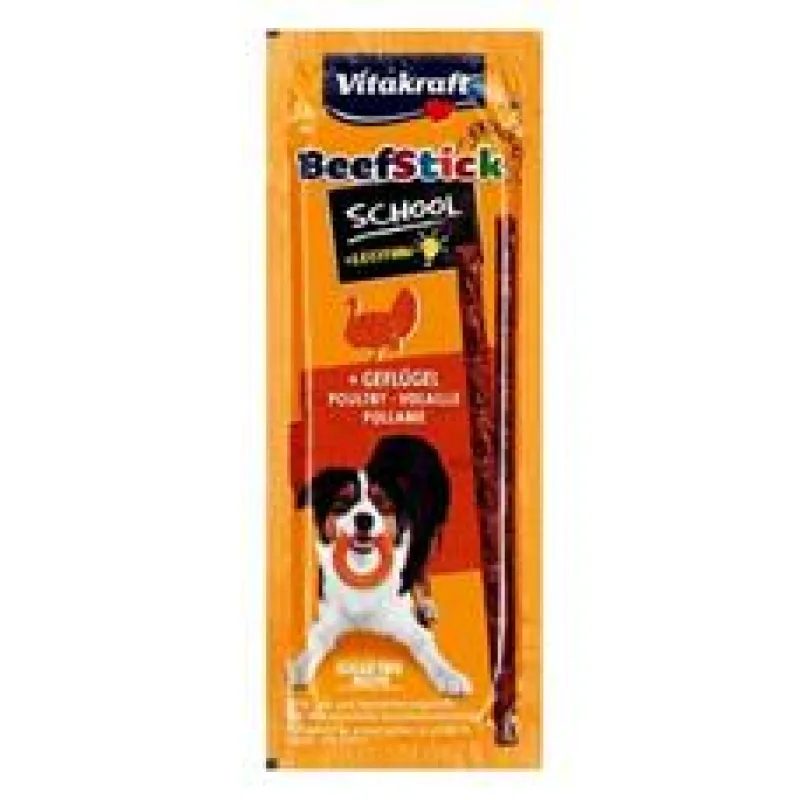 Vitakraft Dog pochoutka Beef Stick salami Geflug. 10 ks 1 bal