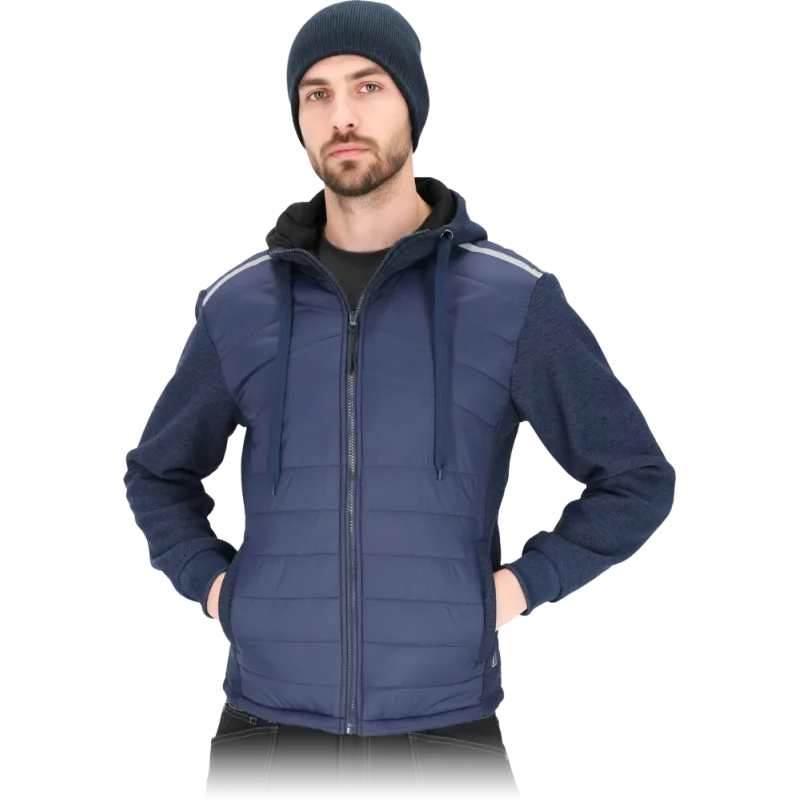 Reis DOHBRID Hybridná mikina modrá