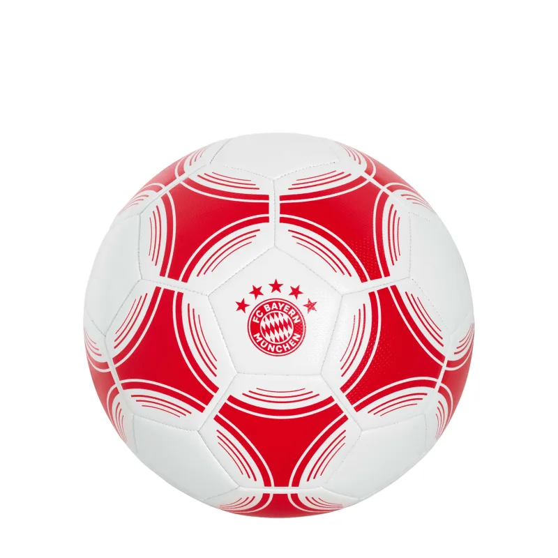 FC Bayern München Bayern Mníchov futbalová lopta bielo-červená