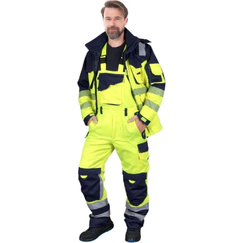 Leber&Hollman VISTER Winter nohavice do pása žlté