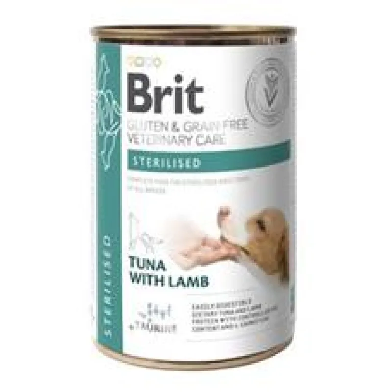 Brit VD Dog GF konz. Sterilised 400 g