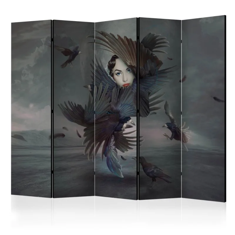 Artgeist Paraván - Covered in feathers [Room Dividers]