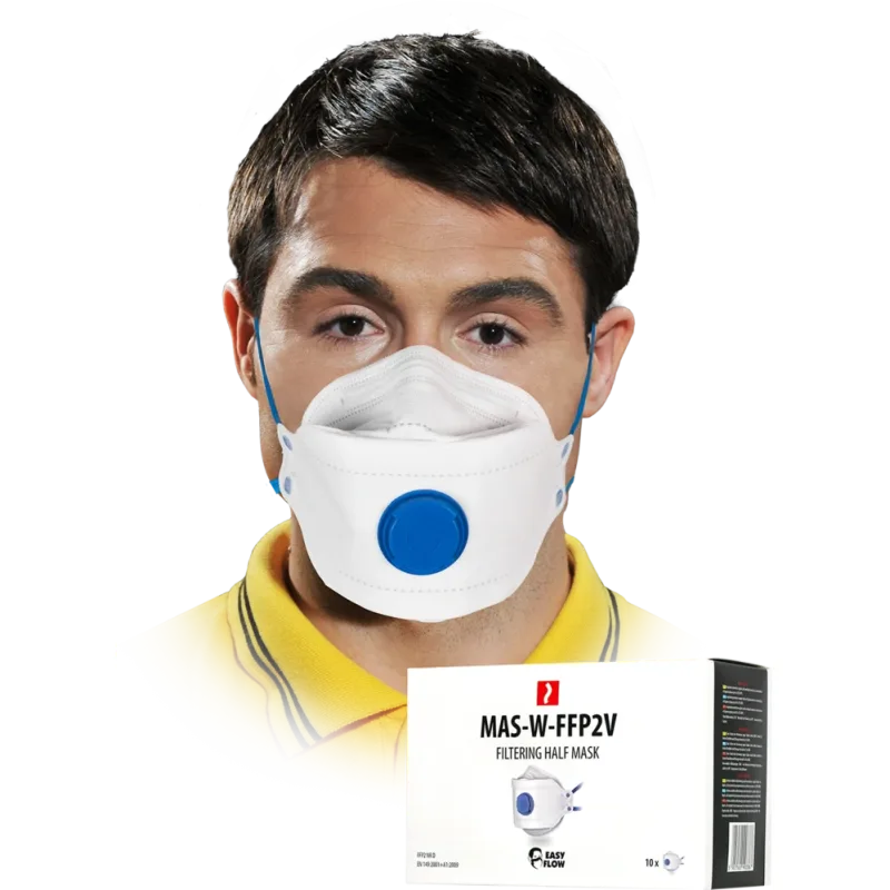 Reis MAS W FFP2V Protiprachová polomaska s ventilom 10 ks