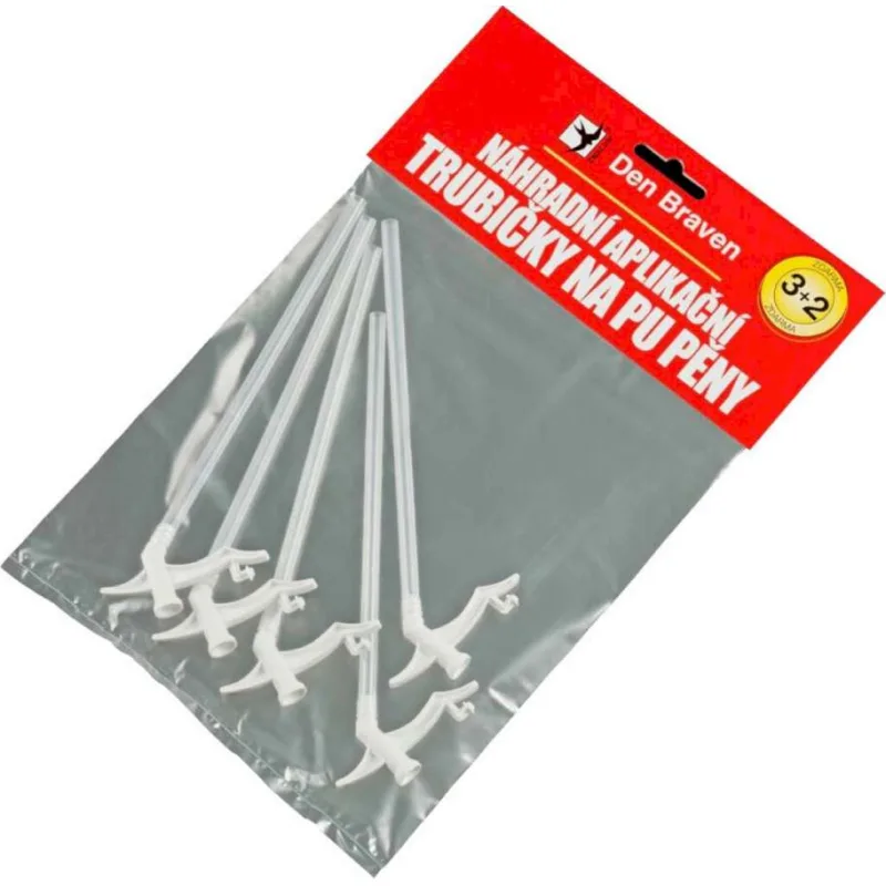 Náhradné aplikačné trubičky na PUR peny 3+2ks, Den Braven