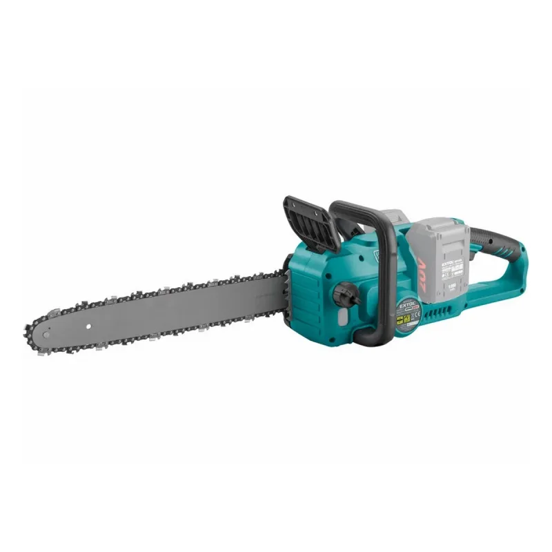 Píla reťazová Share20V, bez aku, čepeľ 455mm, bezuhlíkový motor, EXTOL INDUSTRIAL