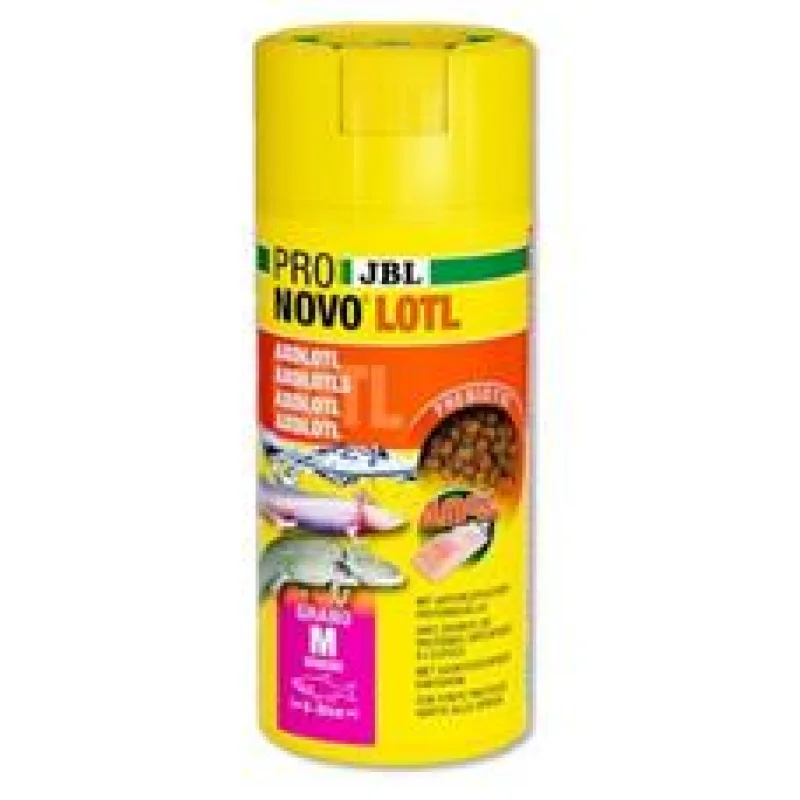 JBL Pronovo Lotl Grano M - axolotl, granule 250 ml