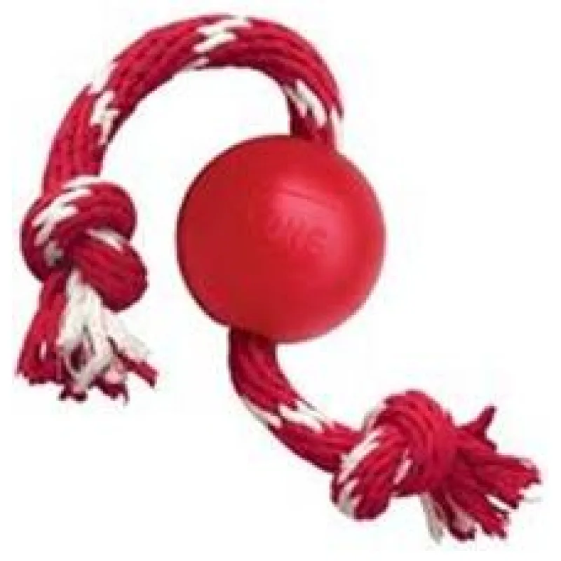 Hračka guma Classic míč na šňůrce Kong 1 ks