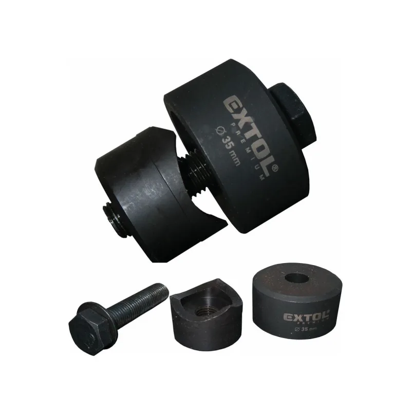 Dierovač na otvory v drezoch 32mm a 35mm v nerezových plechoch EXTOL PREMIUM