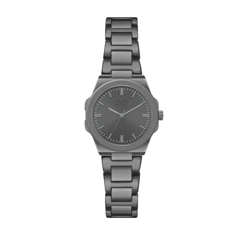 JVD Dámské černé designové hodinky JVD JZ215.3
