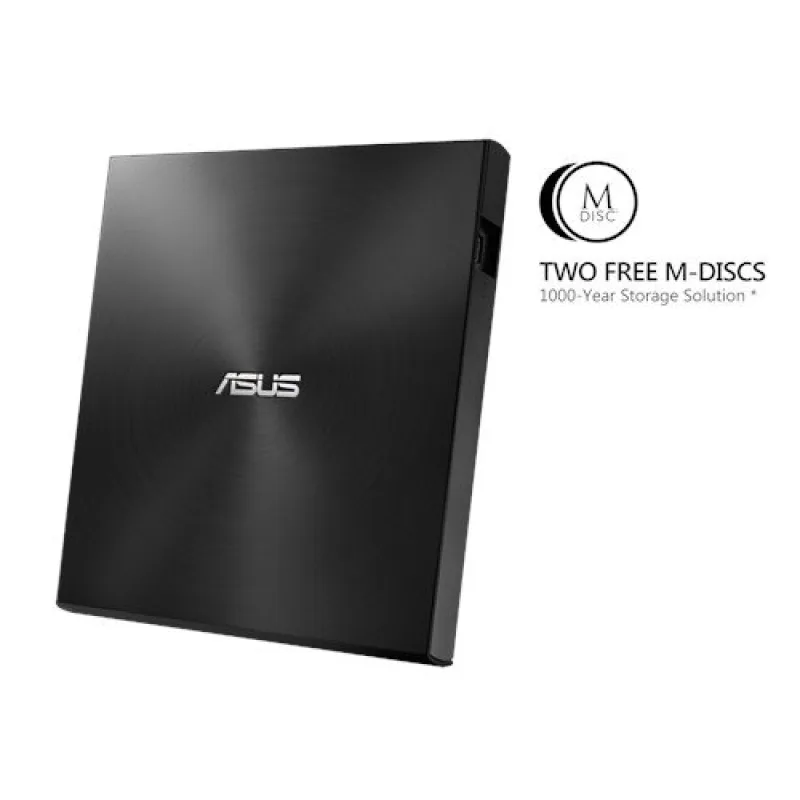 ASUS SDRW-08U7M-U ultraslim DVD-RW USB-A + 2× M-Disk, čierna 90DD01X0…