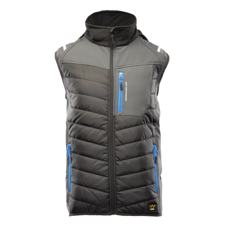 Polstar Seven Kings TOPAZ softshellová vesta Black/Gray